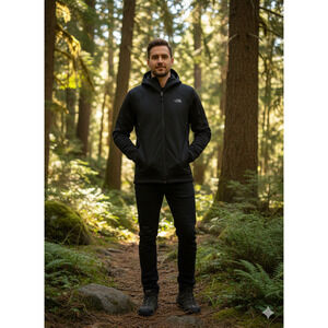EUC The North Face Kilowatt Ops Softshell Jacket - Men's Size Small Black